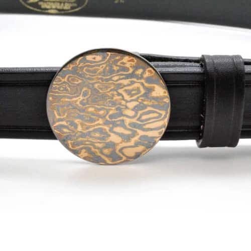 Mokume Belt Buckle - Image 2