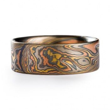 Handcrafted Mokume Gane Ring
