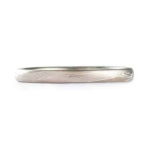 Elegant Heirloom Mokume Gane Ring Set - Image 2
