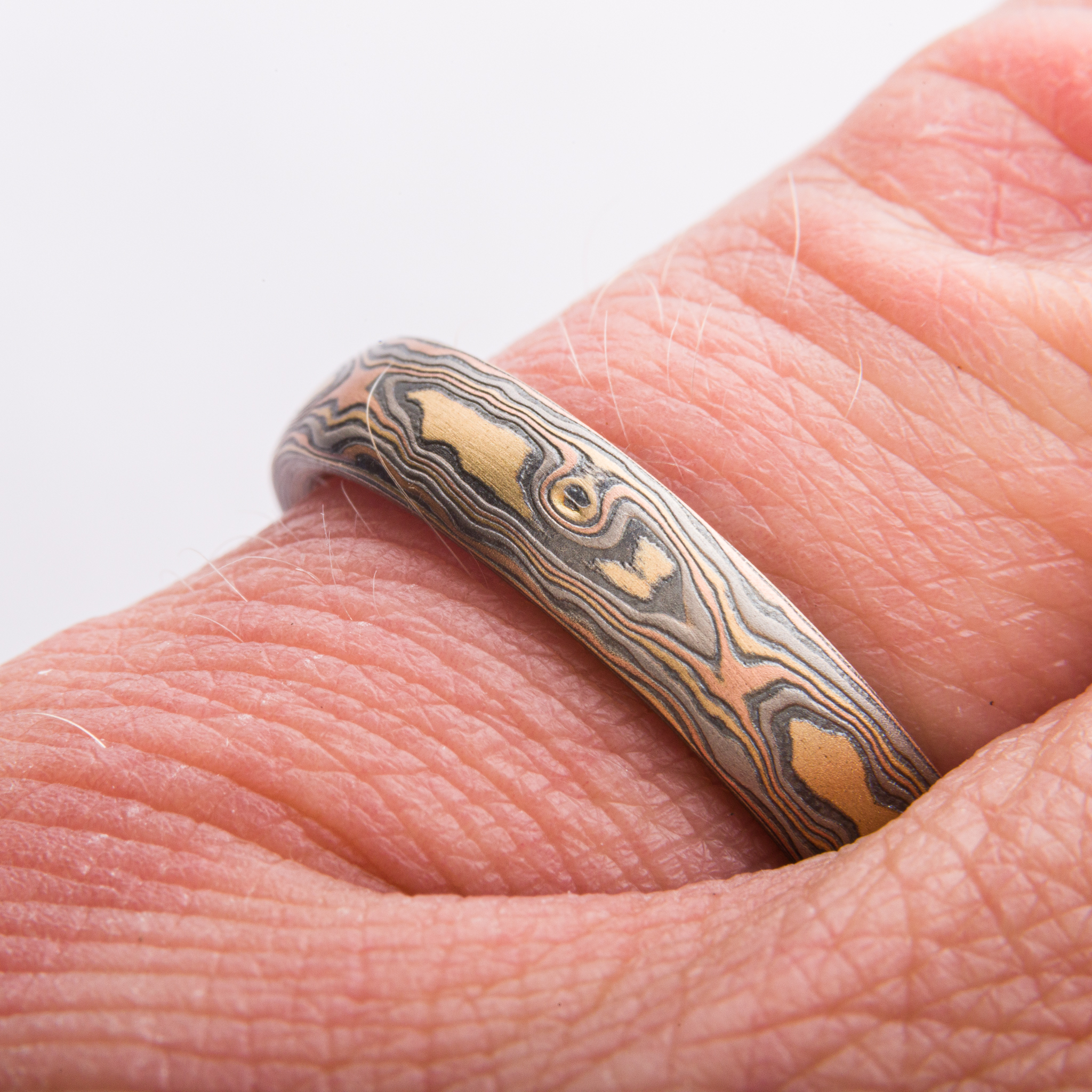 Nature Inspired Mokume Ring - Image 5