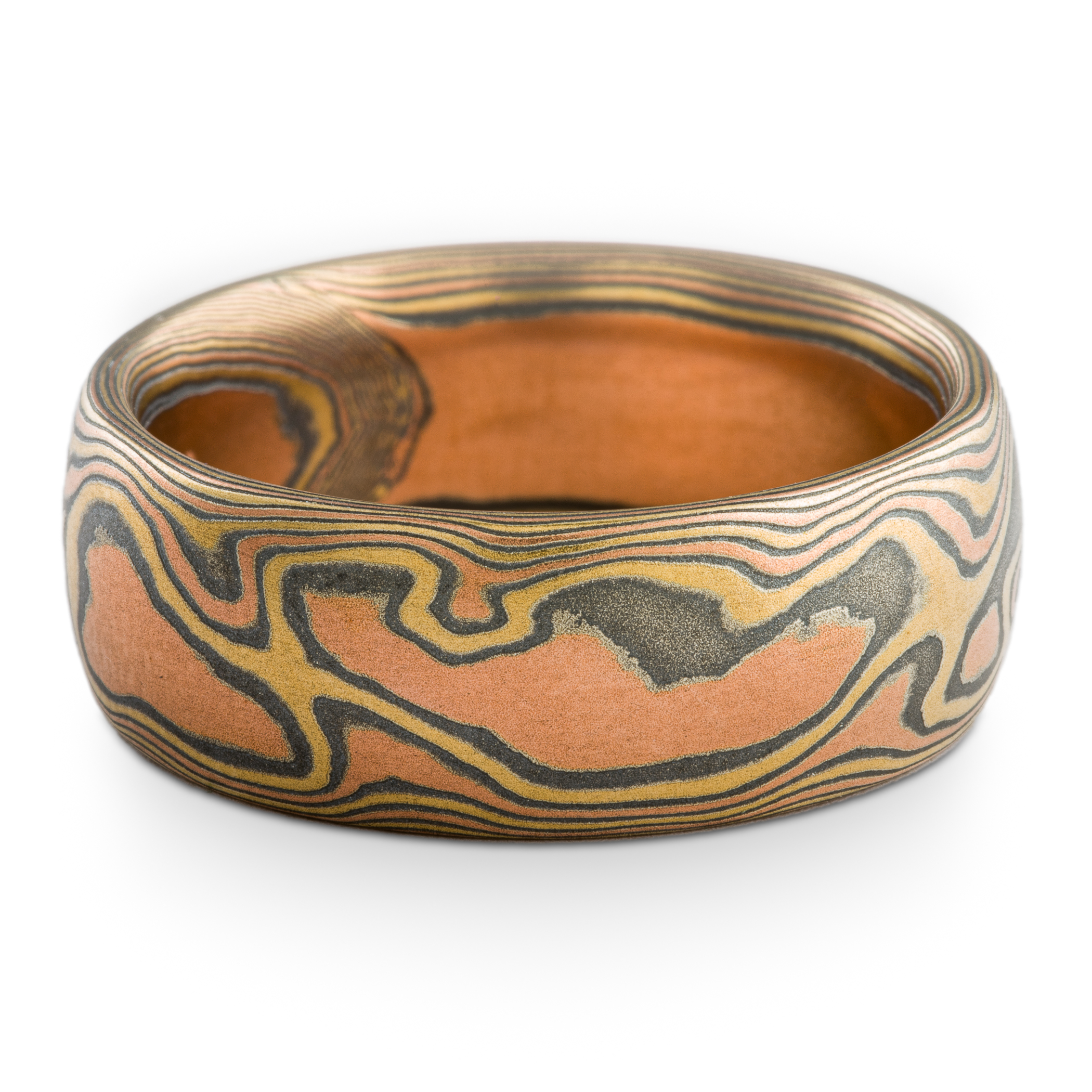 Wild Forest Mokume Band - Image 3