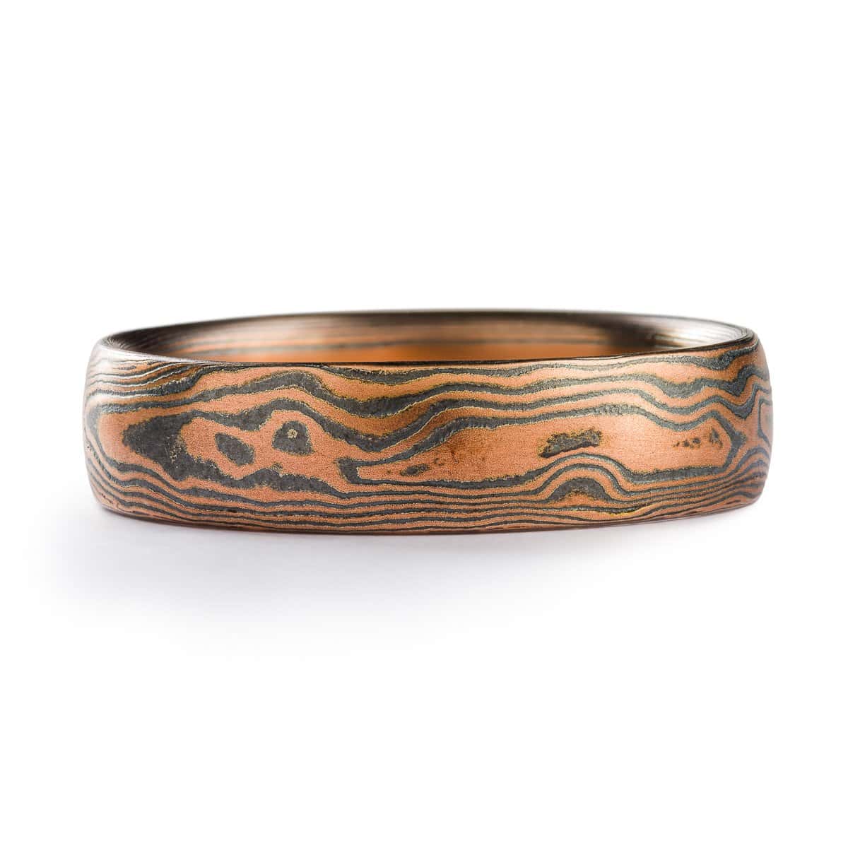 thi sis not krikawa this is Arn Krebs design and it is made in mokume gane by hand, no cad, no liners - this is quality