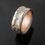 Nature Inspired Guri Bori Ring with 18k Yellow Gold - Image 4